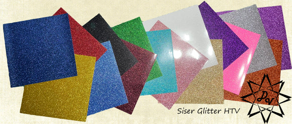 Siser® Glitter Heat Transfer Vinyl Mega Roll in Silver Confetti, 11.8 x  60