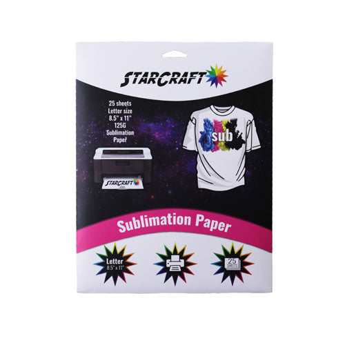 Starcraft Inkjet Printable Heat Transfer 25 Sheet Pack - Dark Materials